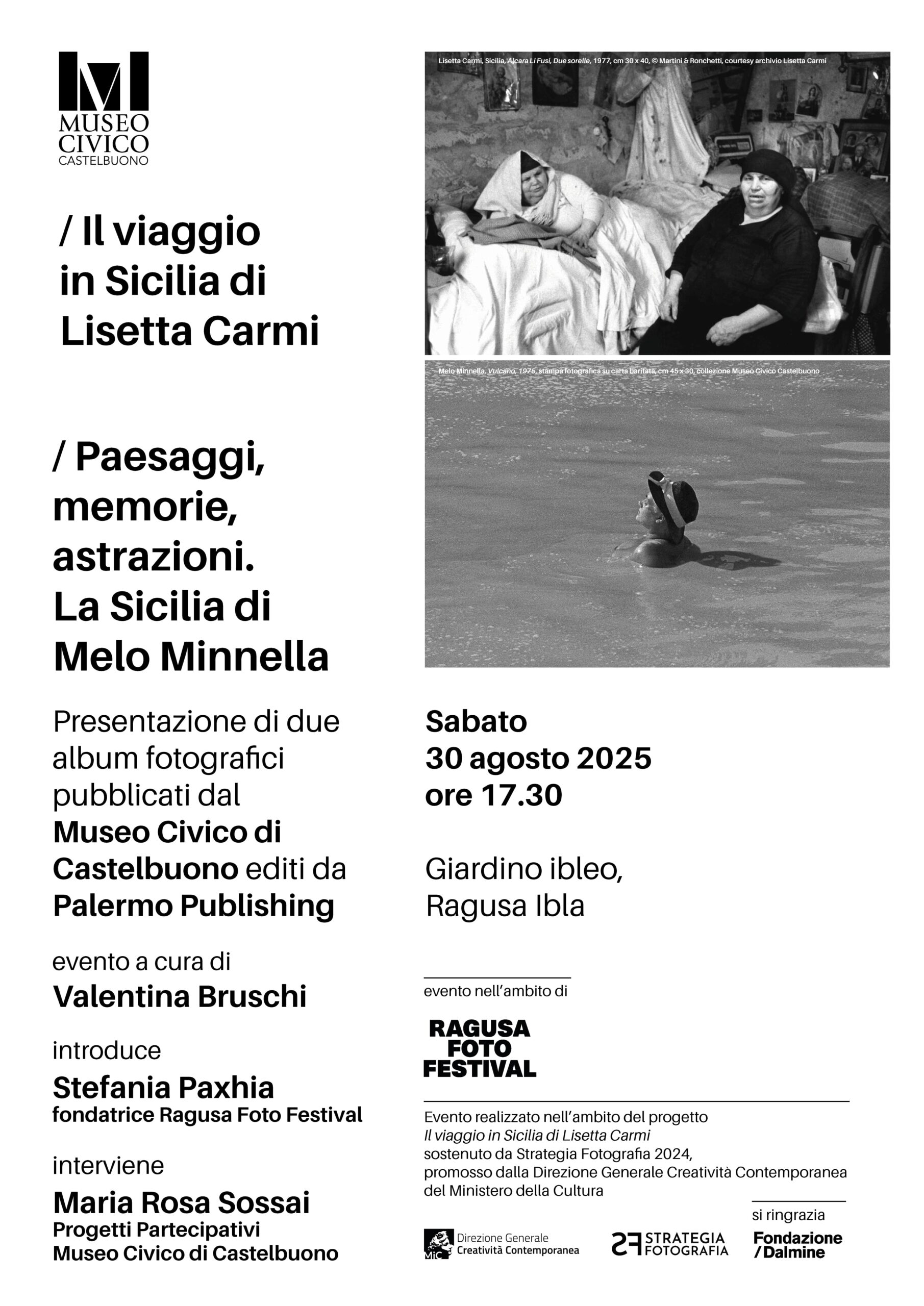 Il Museo Civico di Castelbuono partecipa a Ragusa Foto Festival